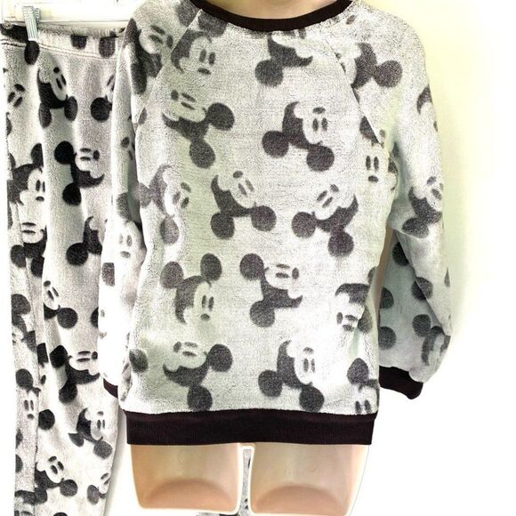 Disney Mickey Mouse Fluffy Cozy Loungewear Set M - Picture 8 of 11